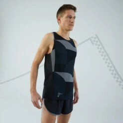 Ademende Hardloopsinglet Voor Heren Light -Regatta Verkoop ademend hardloopsinglet voor heren light zwart golven 3