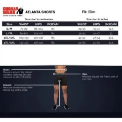 Gorilla Wear Atlanta Shorts - Black/Green -Regatta Verkoop atlanta shorts blackgreen 4