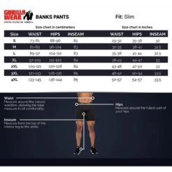 Gorilla Wear Banks Pants Black/Yellow 11 Gorilla Wear Banks Pants Black/Yellow -Regatta Verkoop banks pants blackyellow 4