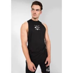 Gorilla Wear Cisco Drop Armhole Tank Top Black -Regatta Verkoop cisco drop armhole tank top black 3