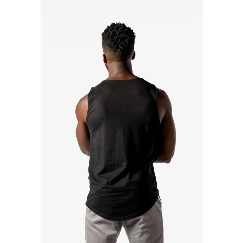 Core Scoop Sleeveless Tee - Fitness - Heren - Zwart 4 Core Scoop Sleeveless Tee - Fitness - Heren - Zwart - Afbeelding 2