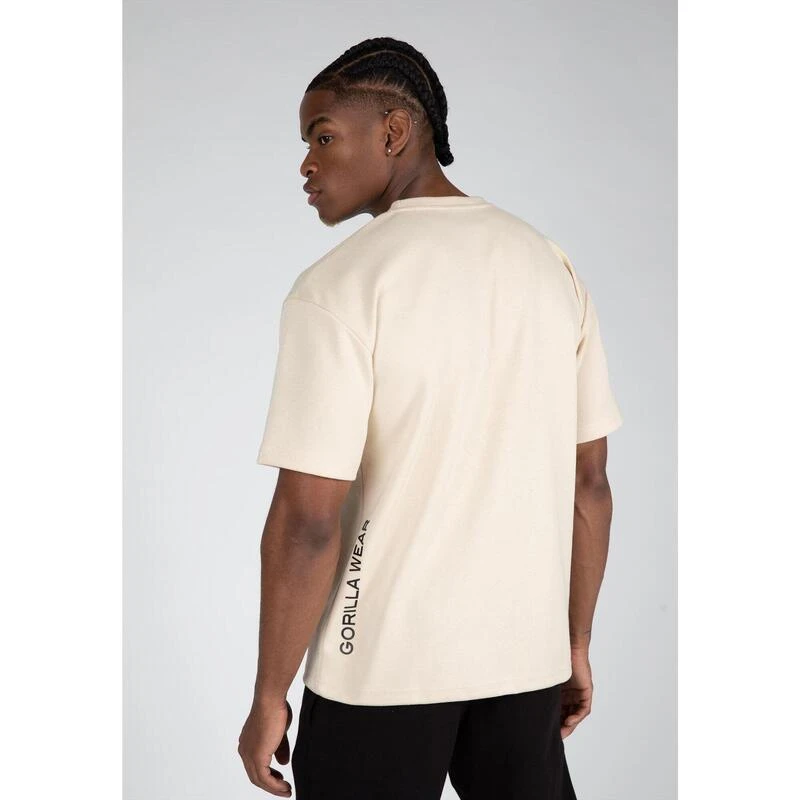 Gorilla Wear Dayton T-shirt - Beige 4 Gorilla Wear Dayton T-shirt - Beige - Afbeelding 2
