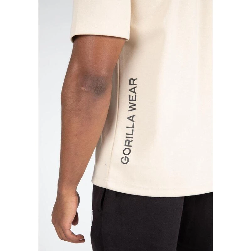 Gorilla Wear Dayton T-shirt - Beige 6 Gorilla Wear Dayton T-shirt - Beige - Afbeelding 4