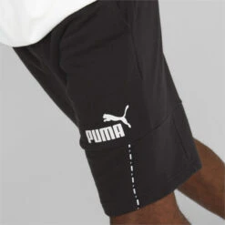 Essentials Block Tape Short Voor Heren PUMA -Regatta Verkoop essentials block tape short voor heren puma 3