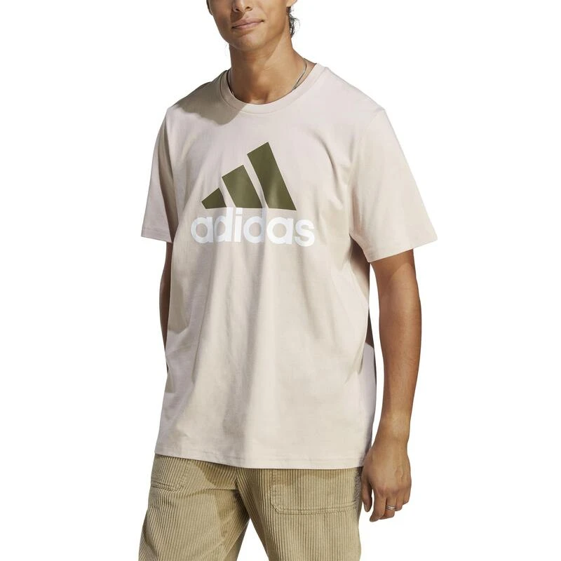 ADIDAS Fitness T-shirt Heren Taupe 4 ADIDAS Fitness T-shirt Heren Taupe - Afbeelding 2