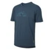 IXS Flow Tech T-shirt Berglogo - Blauw 1 IXS Flow Tech T-shirt Berglogo - Blauw -Regatta Verkoop flow tech t shirt berglogo blauw