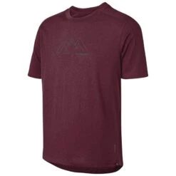IXS Flow Tech Tee Getoutandplay Raisin