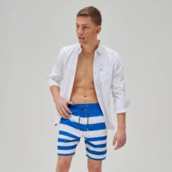 Regatta Hamza Zwembroek Voor Heren - Blauw