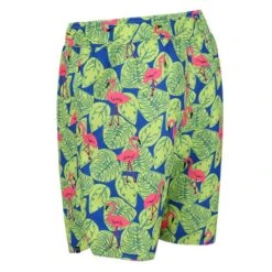 Regatta Heren Hamza Flamingo Zwemshorts (Heldere Kiwi) -Regatta Verkoop heren hamza flamingo zwemshorts heldere kiwi 2