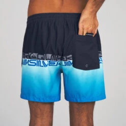 Quiksilver Korte Boardshort Voor Surfen Heren Zwart Blauw -Regatta Verkoop korte boardshort voor surfen heren zwart blauw 4