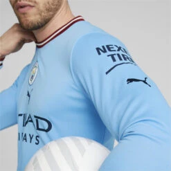 Manchester City FC Home 22/23 Replica-jersey Met Lange Mouwen Heren PUMA -Regatta Verkoop manchester city fc home 2223 replica jersey met lange mouwen heren puma 2
