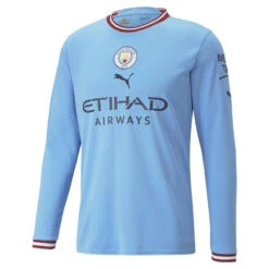 Manchester City FC Home 22/23 Replica-jersey Met Lange Mouwen Heren PUMA