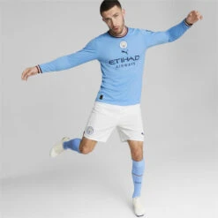 Manchester City FC Home 22/23 Replica-jersey Met Lange Mouwen Heren PUMA -Regatta Verkoop manchester city fc home 2223 replica jersey met lange mouwen heren puma 3