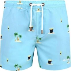 Mr.Bowmont The Island Hopper Zwembroek Lichtblauw