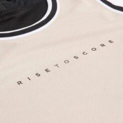 Basketbal Tank Top Heren/dames T500R Omkeerbaar Grijs Zwart Buzzer -Regatta Verkoop omkeerbaar mouwloos basketbalshirt voor herendames t500 zwartbeige 9