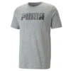 PUMA T-shirt Voor Heren PUMA -Regatta Verkoop puma t shirt voor heren puma