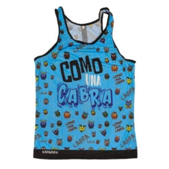 RUNNING SHIRT #COMOUNACABRA Voor HEREN - KAMUABU Blauwe Tanktop -Regatta Verkoop running shirt comounacabra voor heren kamuabu blauwe tanktop 4