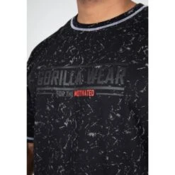 Gorilla Wear Saginaw Oversize T-Shirt Washed Black -Regatta Verkoop saginaw oversize t shirt washed black 3