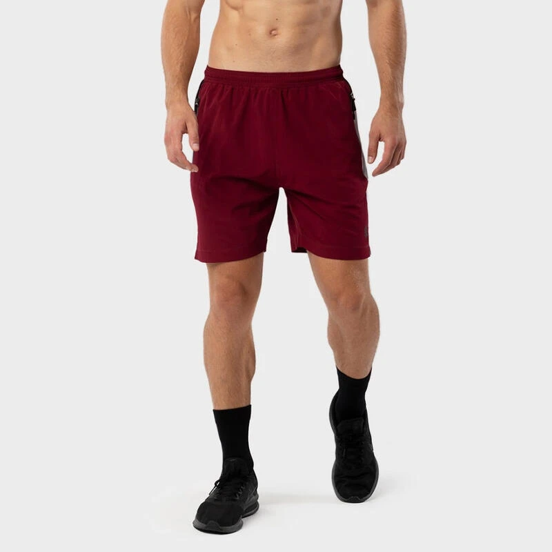 Shorts Fitness SIROKO Air Zoom Bordeaux Heren 3 Shorts Fitness SIROKO Air Zoom Bordeaux Heren