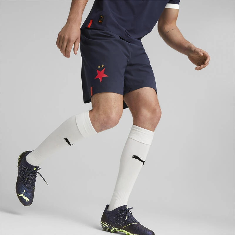 SK Slavia Prague 22/23 Promoshort Voor Heren PUMA 4 SK Slavia Prague 22/23 Promoshort Voor Heren PUMA - Afbeelding 2