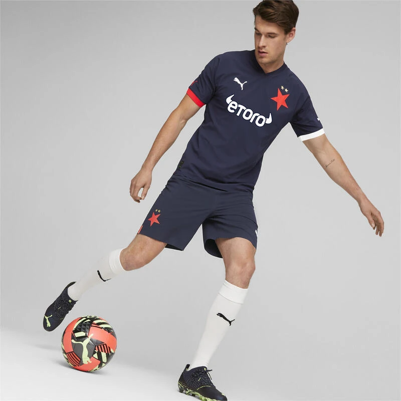 SK Slavia Prague 22/23 Promoshort Voor Heren PUMA 7 SK Slavia Prague 22/23 Promoshort Voor Heren PUMA - Afbeelding 5
