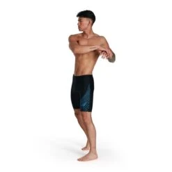 Speedo Medley Logo Jammer - Black/ Pool -Regatta Verkoop speedo medley logo jammer black pool 2