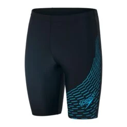 Speedo Medley Logo Jammer - Black/ Pool -Regatta Verkoop speedo medley logo jammer black pool 3