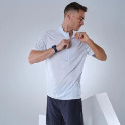 Quechua T-shirt Voor Fast Hiking Heren FH500 Korte Mouwen -Regatta Verkoop t shirt voor fast hiking heren fh500 mistgrijs 3