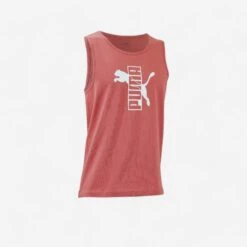 Puma Tanktop Voor Fitness Heren Katoen Rood