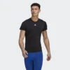 ADIDAS Techfit Training T-shirt -Regatta Verkoop techfit training t shirt