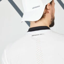 Artengo Tennisshirt Met Korte Mouwen Voor Heren TTS DRY+ -Regatta Verkoop tennisshirt met korte mouwen voor heren dry gebroken wit 5