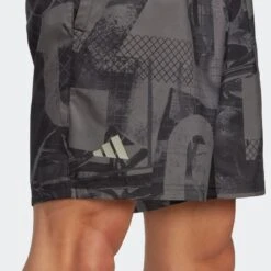 ADIDAS Tennisshort Voor Heren CLUB GRAPHIC Grijs Kaki 10 ADIDAS Tennisshort Voor Heren CLUB GRAPHIC Grijs Kaki -Regatta Verkoop tennisshort voor heren club graphic grijs kaki 3