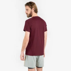 Trailshirt Met Korte Mouwen Voor Heren Met Motief -Regatta Verkoop trailshirt met korte mouwen voor heren bordeaux met motief 3