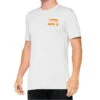 100% Trona Tech Tee - Functioneel T-shirt - Krijt - Wit/Oranje -Regatta Verkoop trona tech tee functioneel t shirt krijt witoranje