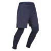 Quechua Ultralichte Tight Met Short Voor Fast Hiking Heren FH900 Blauw -Regatta Verkoop ultralichte tight met short voor fast hiking heren fh900 blauw