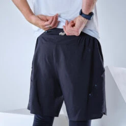 Quechua Ultralichte Tight Met Short Voor Fast Hiking Heren FH900 Blauw -Regatta Verkoop ultralichte tight met short voor fast hiking heren fh900 blauw 4