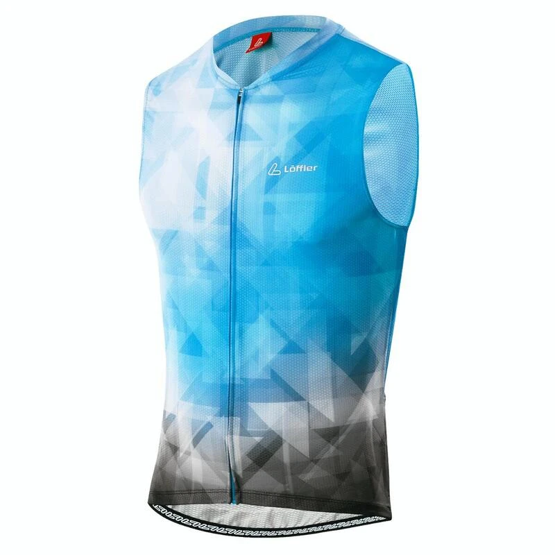 Loeffler Wielrenshirt Zonder Mouwen M Bike Tanktop FZ Aero BL - Blauw 3 Loeffler Wielrenshirt Zonder Mouwen M Bike Tanktop FZ Aero BL - Blauw